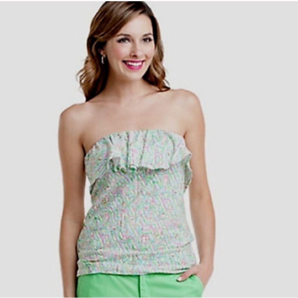 LILLY PULITZER S Wiley ruffled top “Guiding Light”